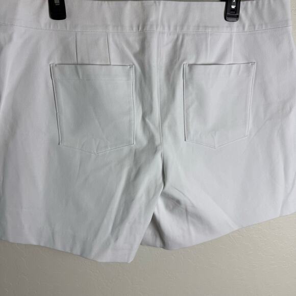 Spanx On-The-Go 6"" Shorts Classic White Short 2X NWT 20375R - Picture 16 of 16